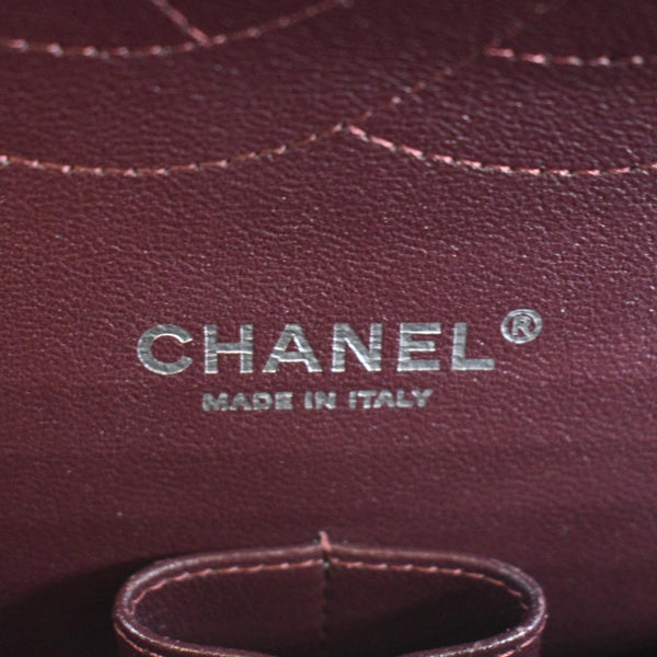 CHANEL Classic Jumbo Double Flap Quilted Caviar Leather Shoulder Bag Black