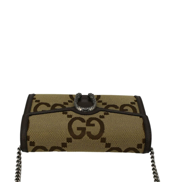 GUCCI Dionysus Mini GG Canvas Crossbody Bag Beige 407231