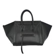 CELINE Luggage Phantom Medium Leather Tote Bag Black