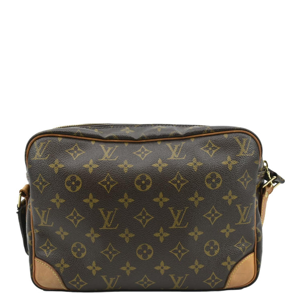 LOUIS VUITTON Nile Vintage Monogram Canvas Crossbody Shoulder Bag