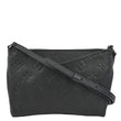 LOUIS VUITTON Pallas Monogram Empreinte Clutch Crossbody Bag Black