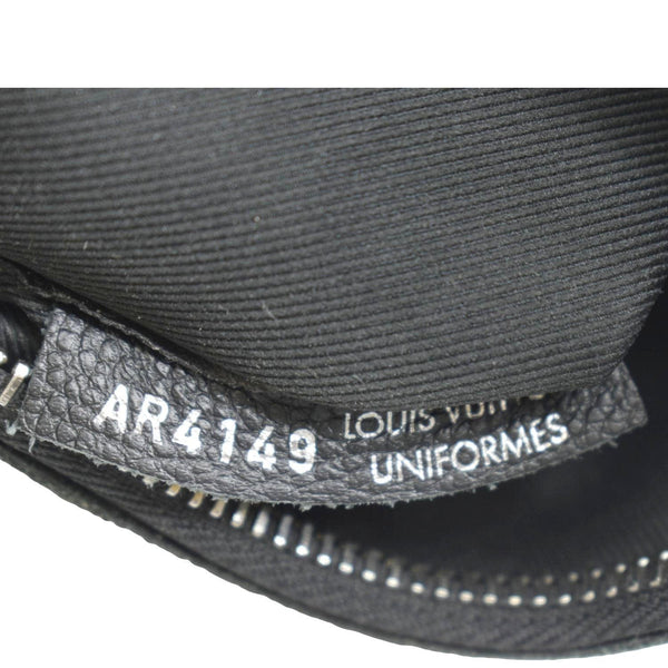LOUIS VUITTON Pallas Monogram Empreinte Clutch Crossbody Bag Black