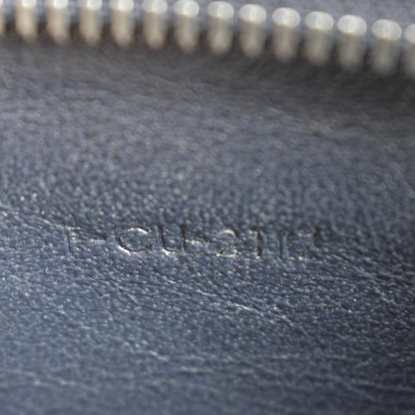 CELINE Micro Luggage Calfskin Leather Tote Bag Tri-Color