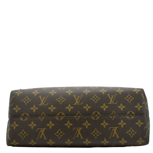 LOUIS VUITTON Boetie Monogram Canvas Shoulder Bag Brown