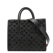 CHRISTIAN LOUBOUTIN Paloma Medium Leather Tote Bag Black