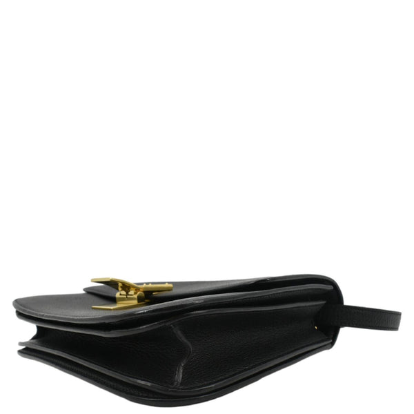 CELINE Classic Box Calfskin Leather Crossbody Bag Black