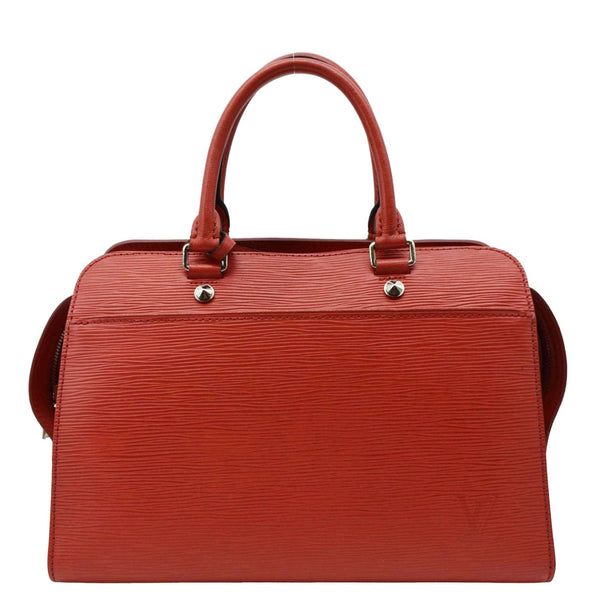 LOUIS VUITTON Vaneau MM Epi Leather Shoulder Bag Red