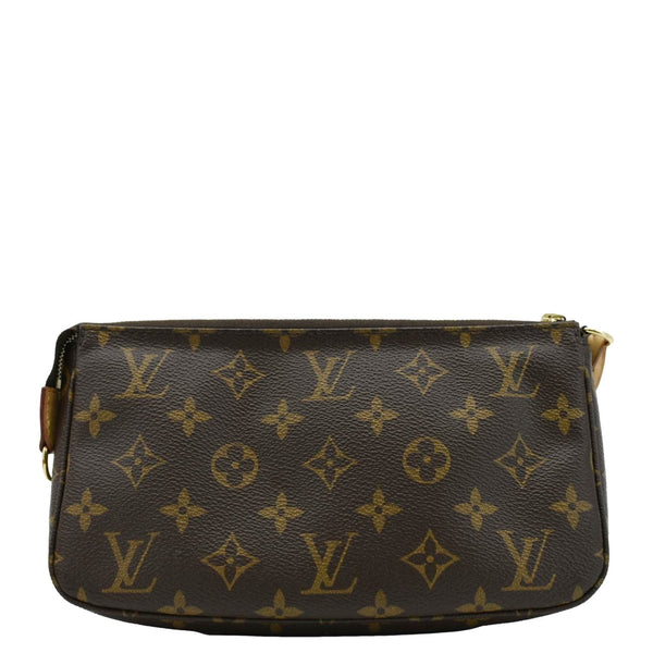 LOUIS VUITTON Pochette Accessoires Monogram Canvas Pouch Brown