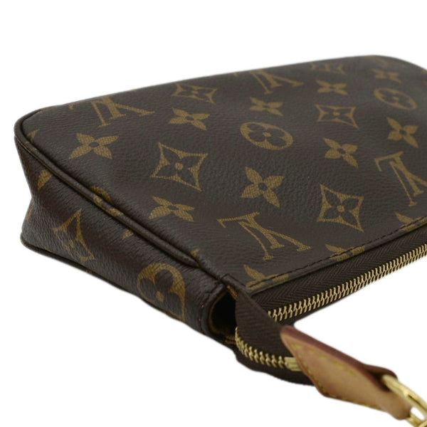 LOUIS VUITTON Pochette Accessoires Monogram Canvas Pouch Brown