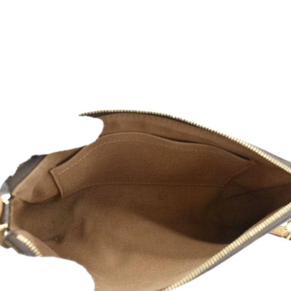 LOUIS VUITTON Pochette Accessoires Monogram Canvas Pouch Brown