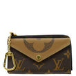 LOUIS VUITTON Recto Verso Monogram Reverse Card Holder Brown