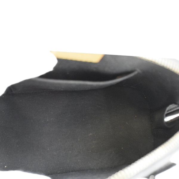 LOUIS VUITTON Alma BB Monogram Vernis Satchel Bag Black