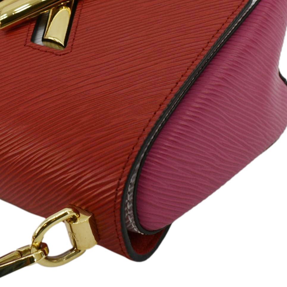 LOUIS VUITTON Twist PM Epi Leather Crossbody Bag Bicolor