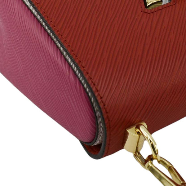 LOUIS VUITTON Twist PM Epi Leather Crossbody Bag Bicolor