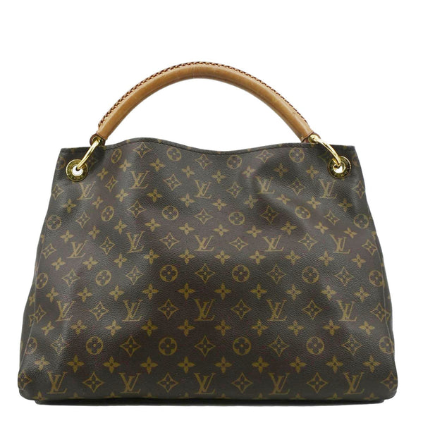 LOUIS VUITTON  Artsy MM Monogram Canvas Hobo Bag Brown