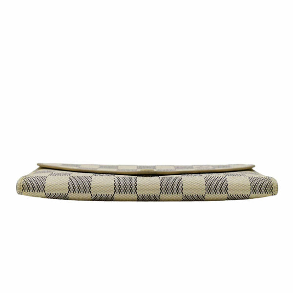 LOUIS VUITTON Josephine  Damier Azur Wallet White