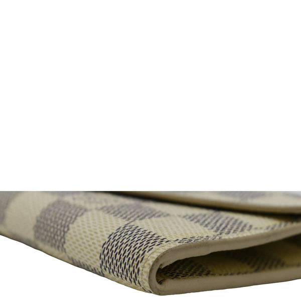 LOUIS VUITTON Josephine  Damier Azur Wallet White