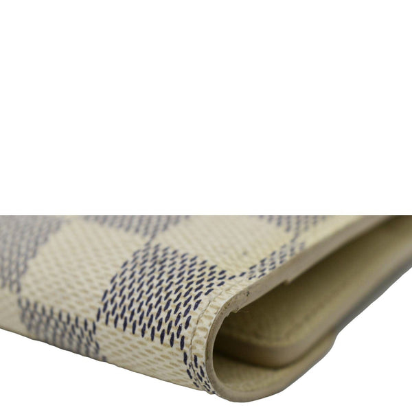 LOUIS VUITTON Josephine  Damier Azur Wallet White