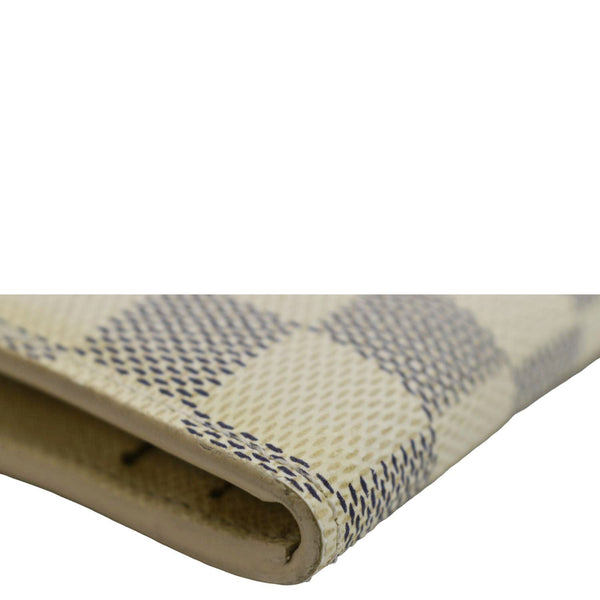 LOUIS VUITTON Josephine  Damier Azur Wallet White