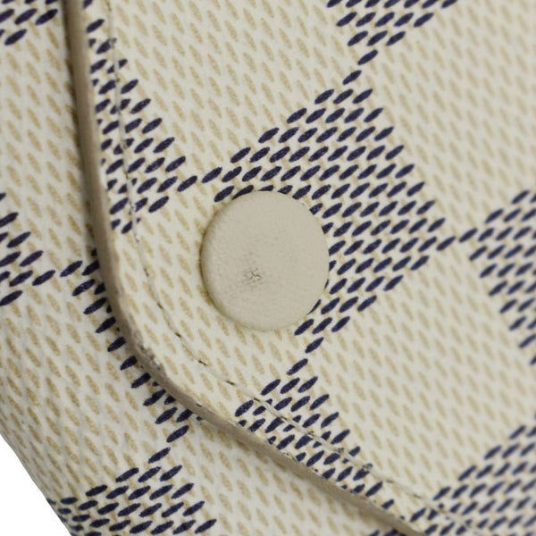 LOUIS VUITTON Josephine  Damier Azur Wallet White