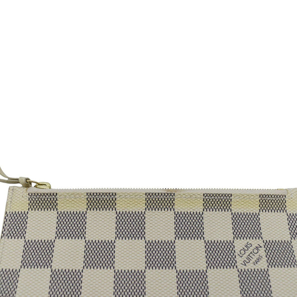 LOUIS VUITTON Josephine  Damier Azur Wallet White