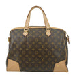 LOUIS VUITTON Retiro GM Monogram Canvas Shoulder Bag Brown