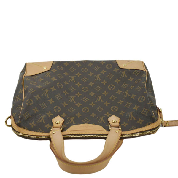 LOUIS VUITTON Retiro GM Monogram Canvas Shoulder Bag Brown