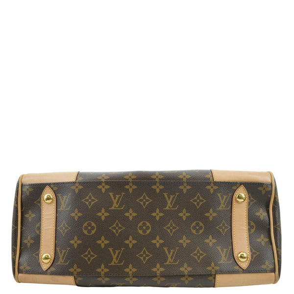 LOUIS VUITTON Retiro GM Monogram Canvas Shoulder Bag Brown