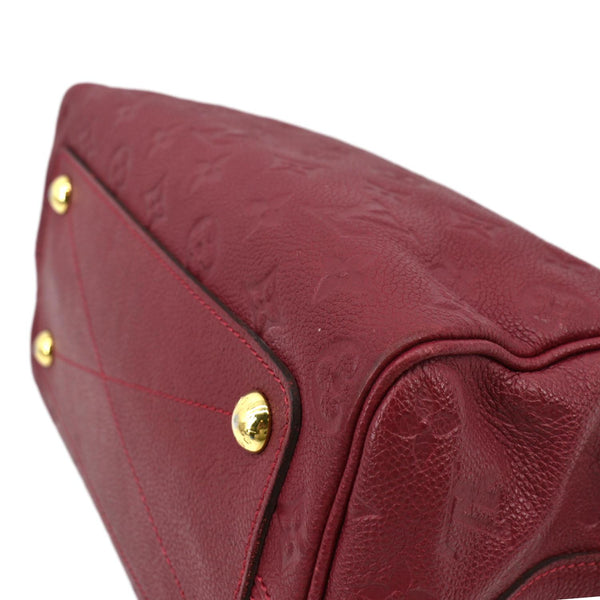 LOUIS VUITTON Speedy 25 Bandouliere Monogram Empreinte Crossbody Bag Fuchsia