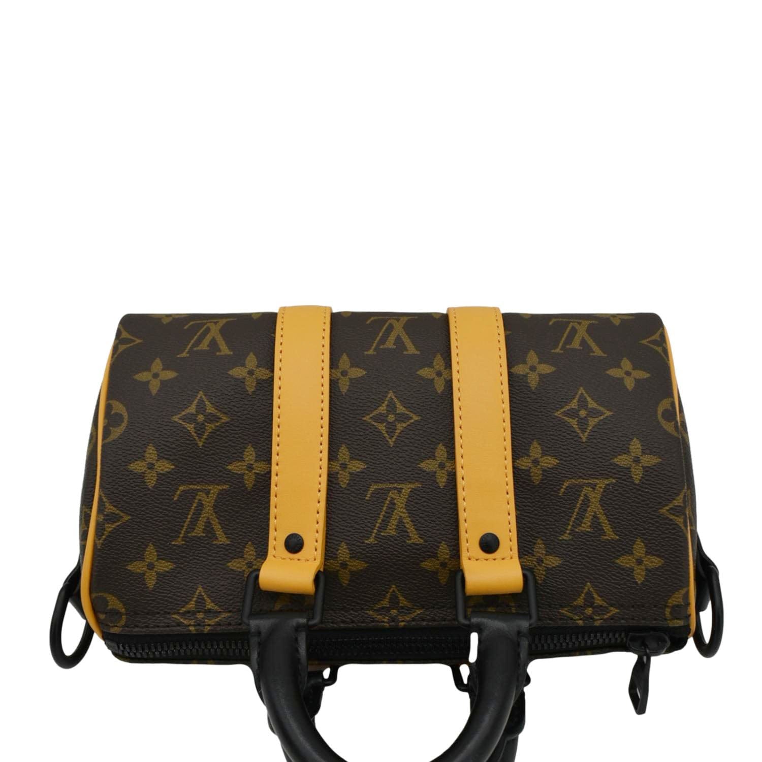 LOUIS VUITTON Keepall 25 Monogram Canvas Brown Crossbody Bag