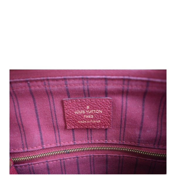 LOUIS VUITTON Speedy 25 Bandouliere Monogram Empreinte Crossbody Bag Fuchsia