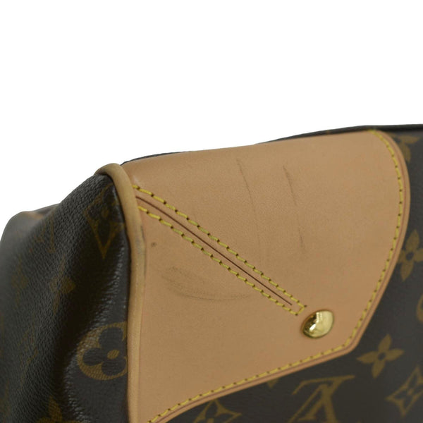 LOUIS VUITTON Retiro GM Monogram Canvas Shoulder Bag Brown