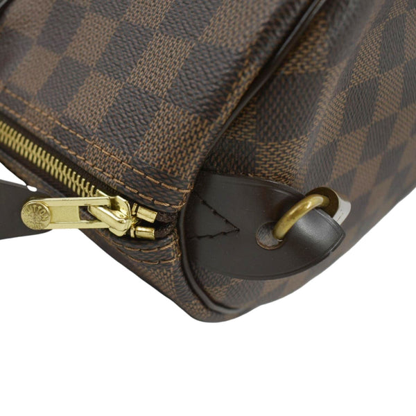 LOUIS VUITTON Speedy 35 Damier Ebene Satchel Bag Brown
