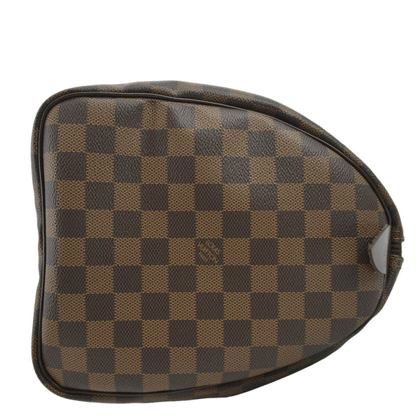 LOUIS VUITTON Speedy 35 Damier Ebene Satchel Bag Brown