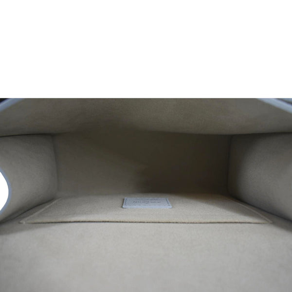 LOUIS VUITTON Mylockme Calf Leather Chain Shoulder Bag Light Blue