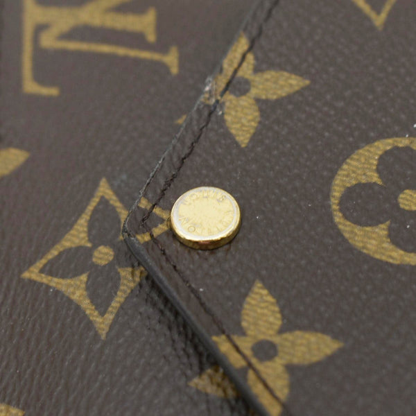 LOUIS VUITTON Monogram Canvas Recto Verso Card Holder Brown