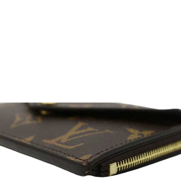 LOUIS VUITTON Monogram Canvas Recto Verso Card Holder Brown