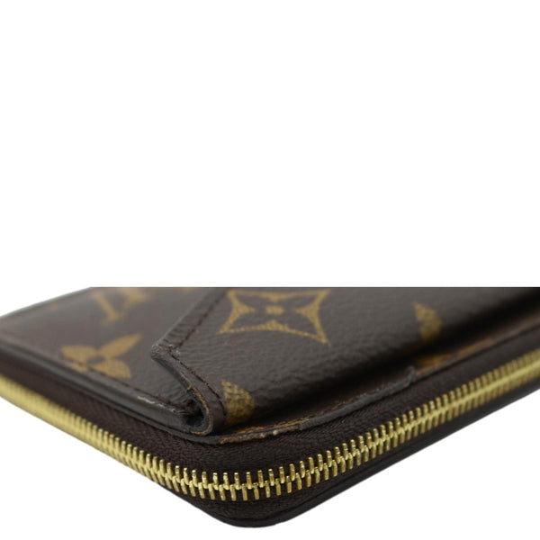 LOUIS VUITTON Monogram Canvas Recto Verso Card Holder Brown