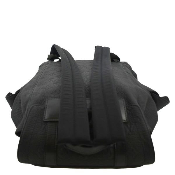 LOUIS VUITTON Christopher PM Monogram Taurillon Leather Backpack Bag Black