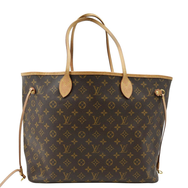 LOUIS VUITTON Neverfull GM Monogram Canvas Shoulder back look