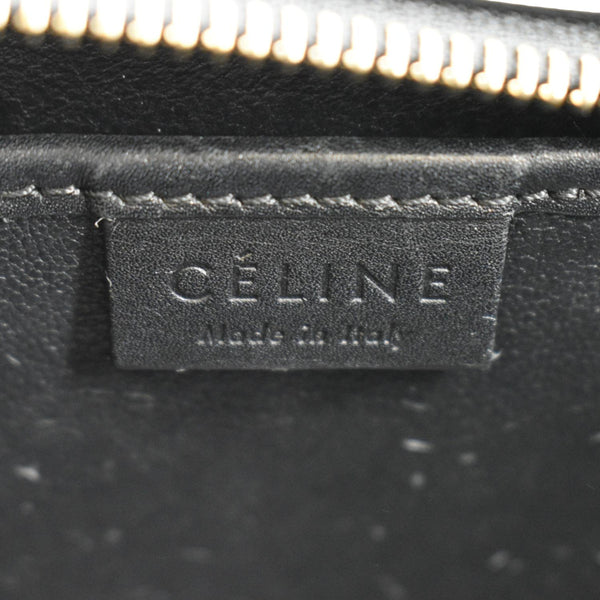 CELINE Nano Luggage Leather Shoulder Bag Tricolor