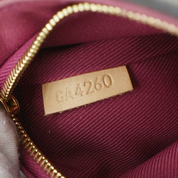 LOUIS VUITTON Cluny BB Monogram Canvas Shoulder Bag Brown