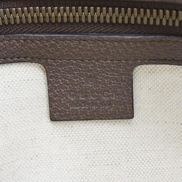 GUCCI Ophidia GG Supreme Canvas Belt Bag Beige 574796