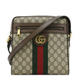 GUCCI Ophidia Small GG Canvas Beige Messenger Bag  front look