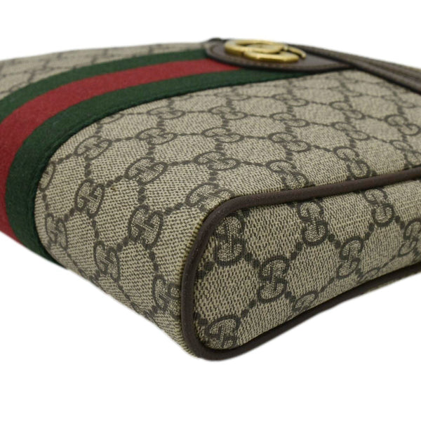 GUCCI Ophidia Small GG Canvas Messenger Bag Beige 547926