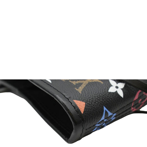 LOUIS VUITTON Game On Neverfull MM Monogram Canvas Tote Bag Black