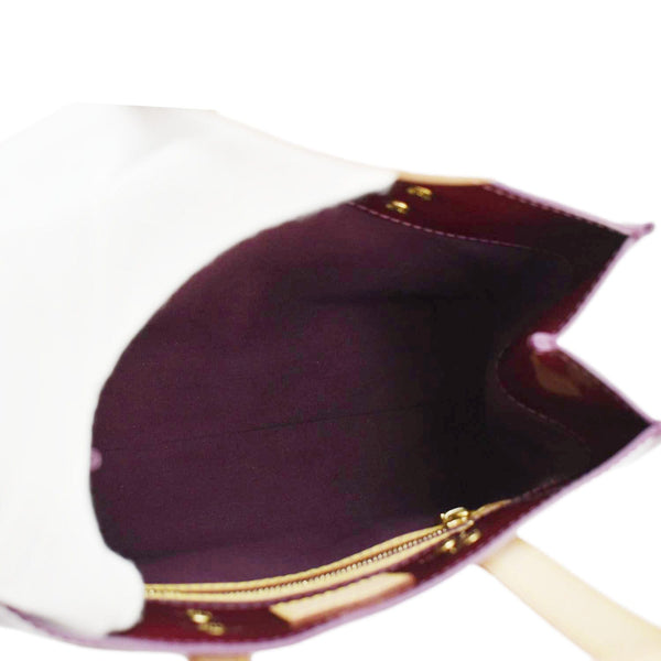 LOUIS VUITTON Reade PM Monogram Vernis Tote Bag Violet