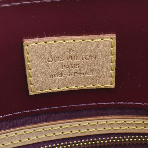 LOUIS VUITTON Reade PM Monogram Vernis Tote Bag Violet