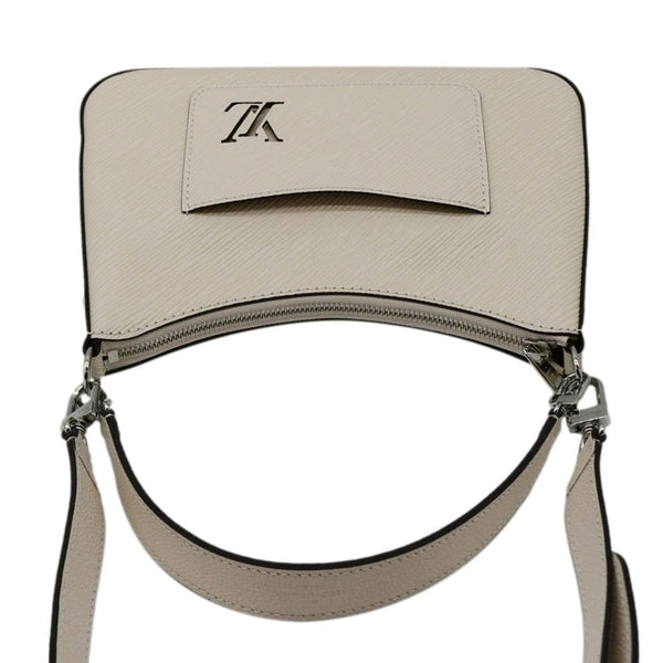 LOUIS VUITTON Marelle Epi Leather Shoulder Bag Beige