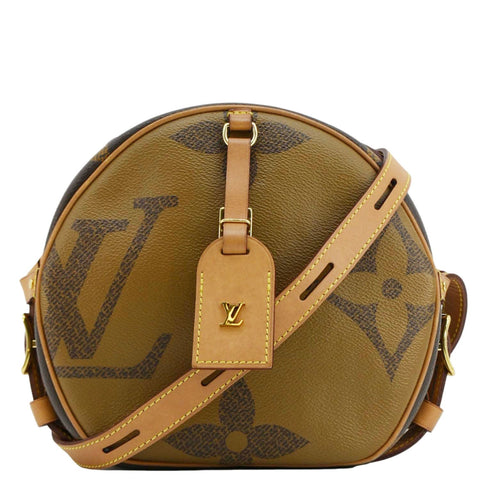 LOUIS VUITTON Boite Chapeau Souple Monogram Canvas Shoulder Bag Brown
